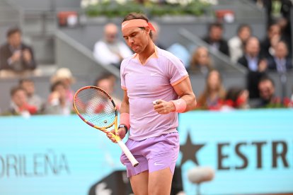 Rafa Nadal, durante un partido.