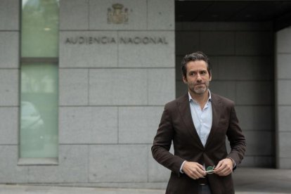 Borja Sémper presenta la querella en la Audiencia Nacional