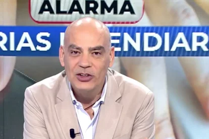 Nacho Abad en su programa de Cuatro, 