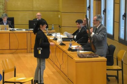 José Lomas durante su juicio en la Audiencia Provincial de Ciudad Real.