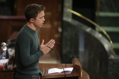 El líder de Más País, Íñigo Errejón