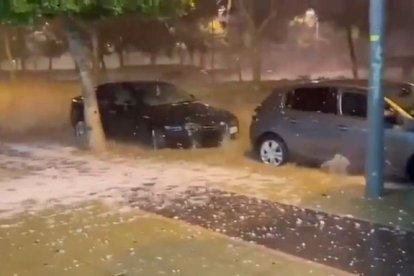 Granizada en Almería.