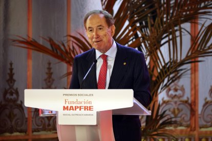 (Foto de ARCHIVO)
El presidente de Mapfre, Antonio Huertas, durante la entrega de los Premios Sociales de la Fundación Mapfre 2024, a 08 de octubre de 2024, en Madrid (España).

Antonio Gutiérrez / Europa Press
PREMIOS;FUNDACIÓN;REALEZA;MAPFRE
08/10/2024