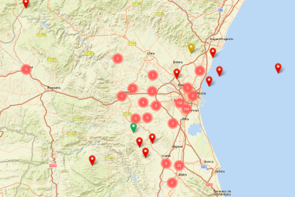 Mapa interactivo para solicitar ayuda