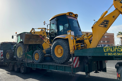 Maquinaria destinada a los trabajos de ayuda