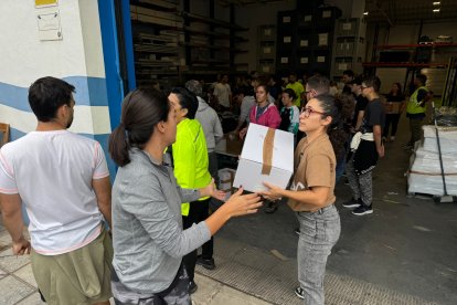 Recogida de ayuda para los afectados de la Dana