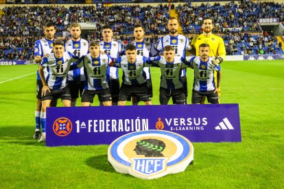 Imagen del Hércules CF en el Rico Pérez durante la temporada 23/24