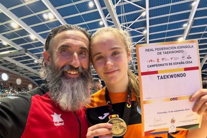 La actual campeona de España en categoría cadete Nuria Miralles