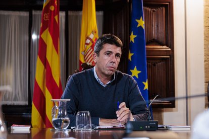 El president ede la Generalitat valenciana, Carlos Mazón