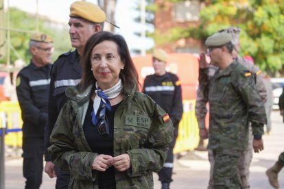 La ministra de Defensa, Margarita Robles