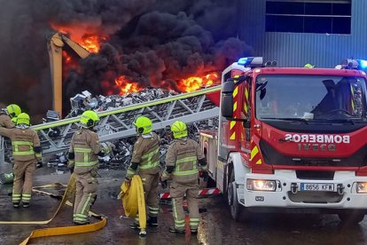 Bomberos de Zaragoza en una imagen de archivo