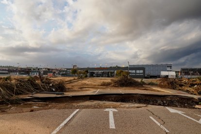 Exteriores del circuito Ricardo Tormo de Cheste, a 7 de noviembre de 2024, en Cheste, Valencia, Comunidad Valenciana (España)