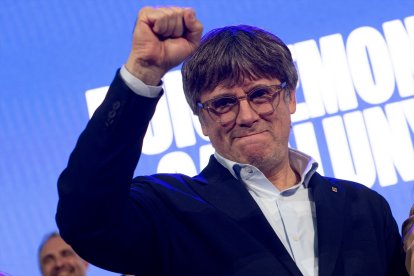 El expresidente de la Generalitat de Cataluña, Carles Puigdemont.