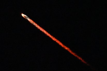 (Foto de ARCHIVO)
Un cohete espacial de la empresa Space X sobrevolando nuestra atmósfera.
Base CA/USA. Photo: Gene Blevins/ZUMA Press Wire/dpa
04/12/2024 ONLY FOR USE IN SPAIN