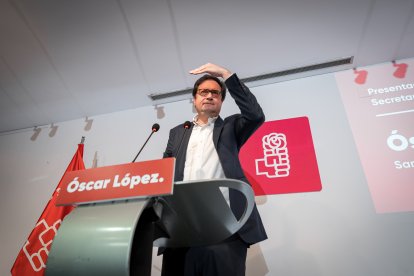 El ministro de Transformación Digital y Función Pública y líder del PSOE-M, Óscar López.