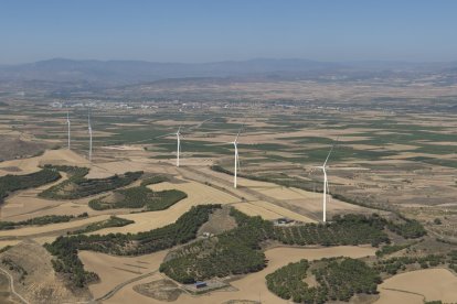 Parque eólico navarro de Montes del Cierzo.
REMITIDA / HANDOUT por STATKRAFT
24/8/2016