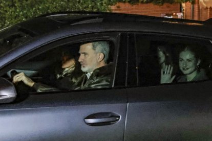 La Princesa Leonor y Infanta Sofía, la última vez que han estado juntas el pasado 6 de enero en Madrid.