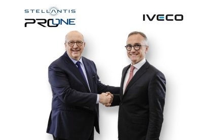 Stellantis Pro One e Iveco acuerdan la producción de dos furgonetas 100% eléctricos a partir de 2026.