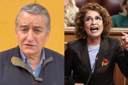 Antonio Sanz y Maria Jesús Montero