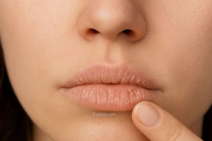 Labios secos