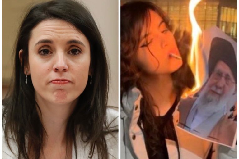 El bochornoso silencio de Irene Montero con las protestas de mujeres en Irán  le deja KO ante el feminismo