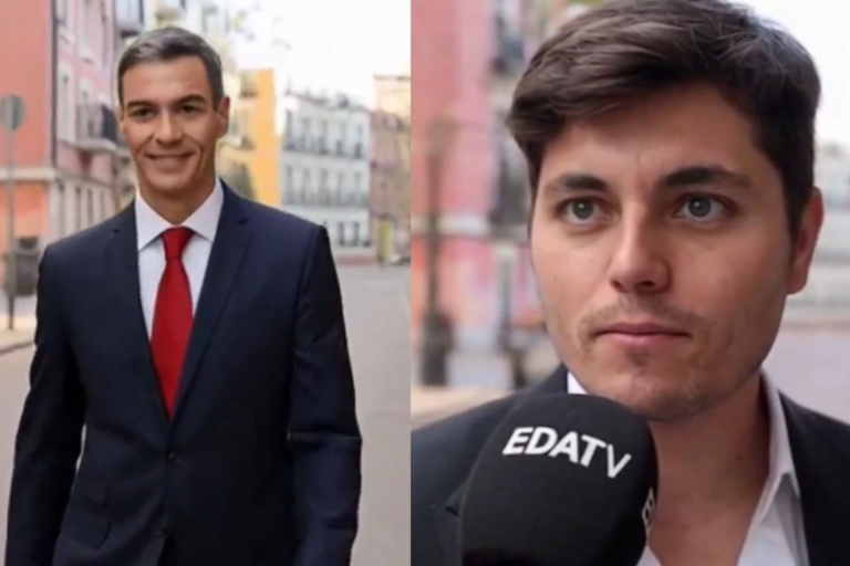 Vito Quiles y Pedro Sánchez, protagonistas otra vez: "Ven y observa a tu  presi, ¡sexy!"