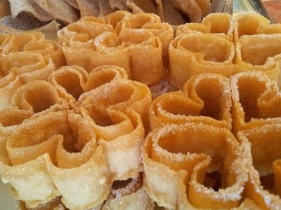 Flores fritas
