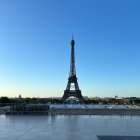 La Tour Eiffel con los aros olímpicos
