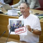 El portavoz de Compromís en Les Corts, Joan Baldoví