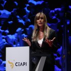 Begoña Gómez durante una de las jornadas del IV Congreso Iberoamericano en 2021.