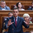 El presidente del Gobierno, Pedro Sánchez