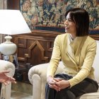 ROBER SOLSONA….20240502…..VALENCIA….. La secretaria general del PSPV-PSOE, Diana Morant, se reúne con el president de la Generalitat, Carlos Mazón.