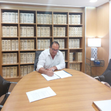 Domingo Giner, alcalde de San Rafael del Río