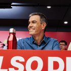 El secretario general del PSOE y presidente del Gobierno, Pedro Sánchez
