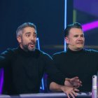 Roberto Leal e Iñaki López, en el programa de Antena 3