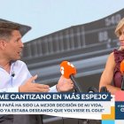 Jaime Cantizano visita a Susanna Griso