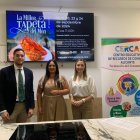 Lidia López, concejala de Consumo, Maribel Sáez, directora general de Consumo de la Comunitat y director de Consumo de la Región de Murcia, Alberto Sánchez