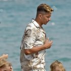Gianluca, hijo del Cholo Simeone, en una imagen de 2021