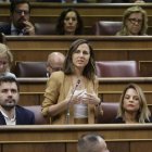 La líder de Podemos, Ione Belarra, este miércoles en el Congreso de los Diputados.
