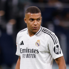 Kylian Mbappe, en el partido ante el Alavés