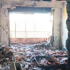 Incendio en El Sidi Saler