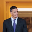 El presidente del Gobierno, Pedro Sánchez