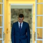 El presidente del Gobierno, Pedro Sánchez
