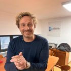 Juan Peña en la redacción de ESdiario.