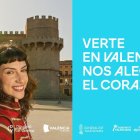 Cartel de la promoción de turismo de Valencia