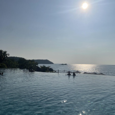 Piscina infinity Hotel Azul, Ixtapa