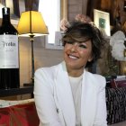 Sonsoles Ónega, este miércoles 18 en el acto de Protos en Madrid.