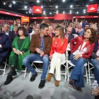 El Presidente del Gobierno, Pedro Sánchez, y su esposa, Begoña Gómez
