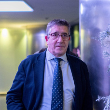 El portavoz del grupo parlamentario socialista, Patxi López