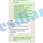 Whatsapp de Sánchez a Ábalos